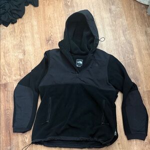 The North Face Black Hooded Fleece Jacket